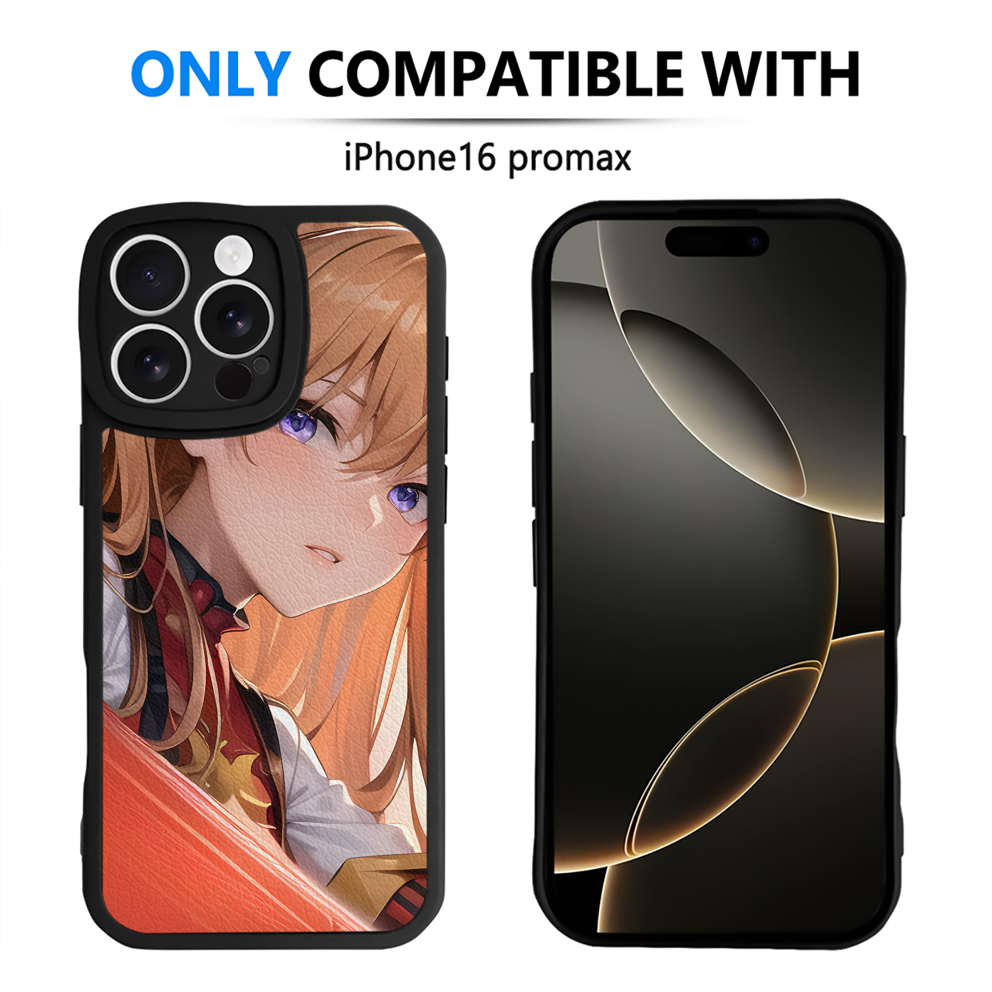 （画像用） EVA 新世紀エヴァンゲリオン 【iPhone 16シリーズ対応】シリコンスマホケース（レザー調） 材質：シリコン